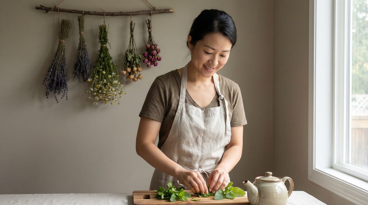 香蕉视频草本茶饮制作视频教程，女性生活技能视频分享，疗愈生活场景，515swzl.cn
